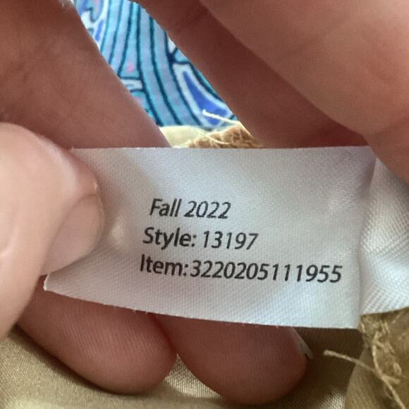 Marine Layer Allison Pull On Pant Tan Cheetah Print Womens Large L Casual Boho - Picture 12 of 12